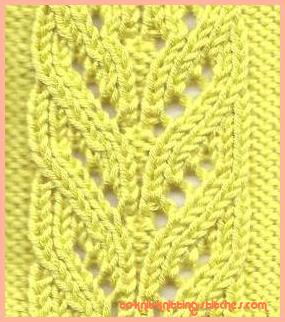 Lace Knitting Stitch Patterns - Free Patterns