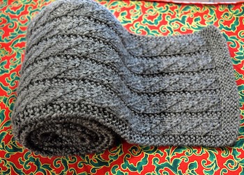 Basic knitting patterns scarf