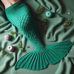 mermaid tail (AI Generated)